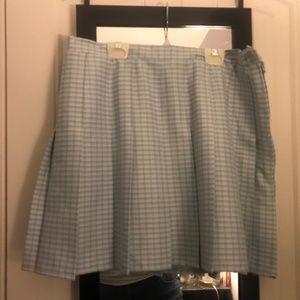 Plaid skirt